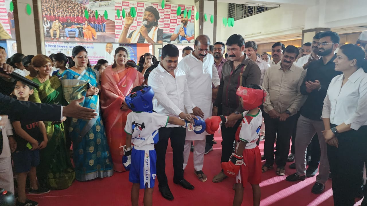 लोकनेते मा.श्री. शरदचंद्रजी पवार साहेब यांच्या वाढदिवसानिमित्त नाना काटे सोशल फाउंडेशनच्या वतीने थायबॉक्सिंग स्पर्धेचे आयोजन