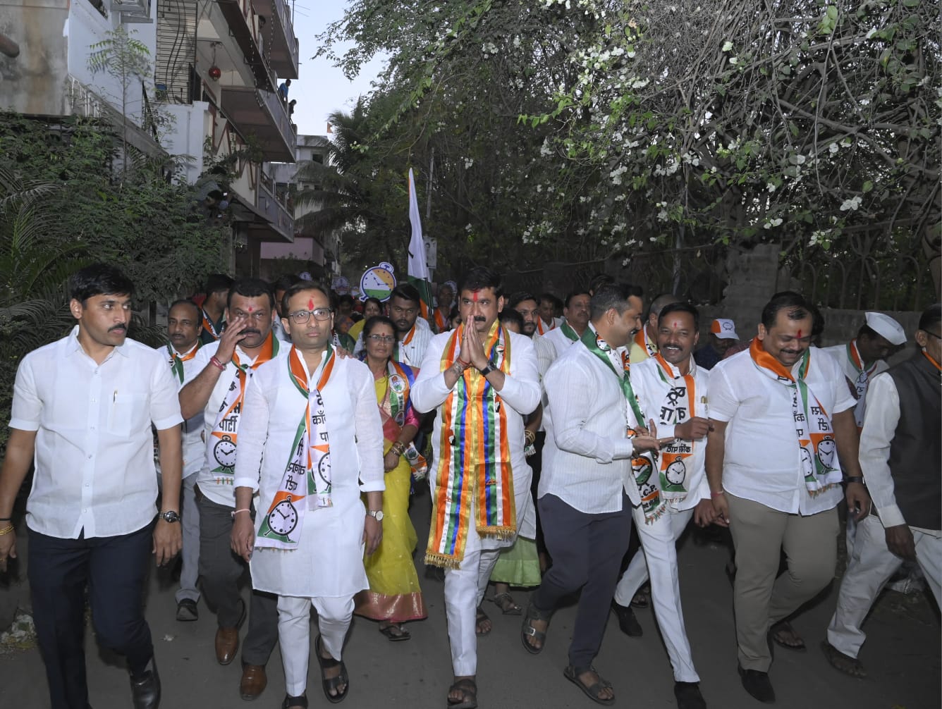 महाविकास आघाडीच्या नाना काटेंच्या प्रचाराचा धडाका अन विरोधकांना धडकी  ! चिंचवड मतदारसंघात 'राष्ट्रवादी पुन्हा'चा प्रत्यय