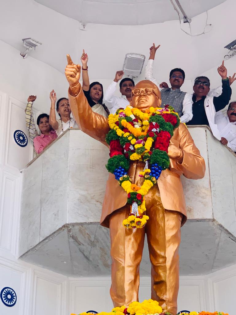 बाबासाहेबांच्या संविधानामुळे देश एकसंध राहिला - अजित गव्हाणे