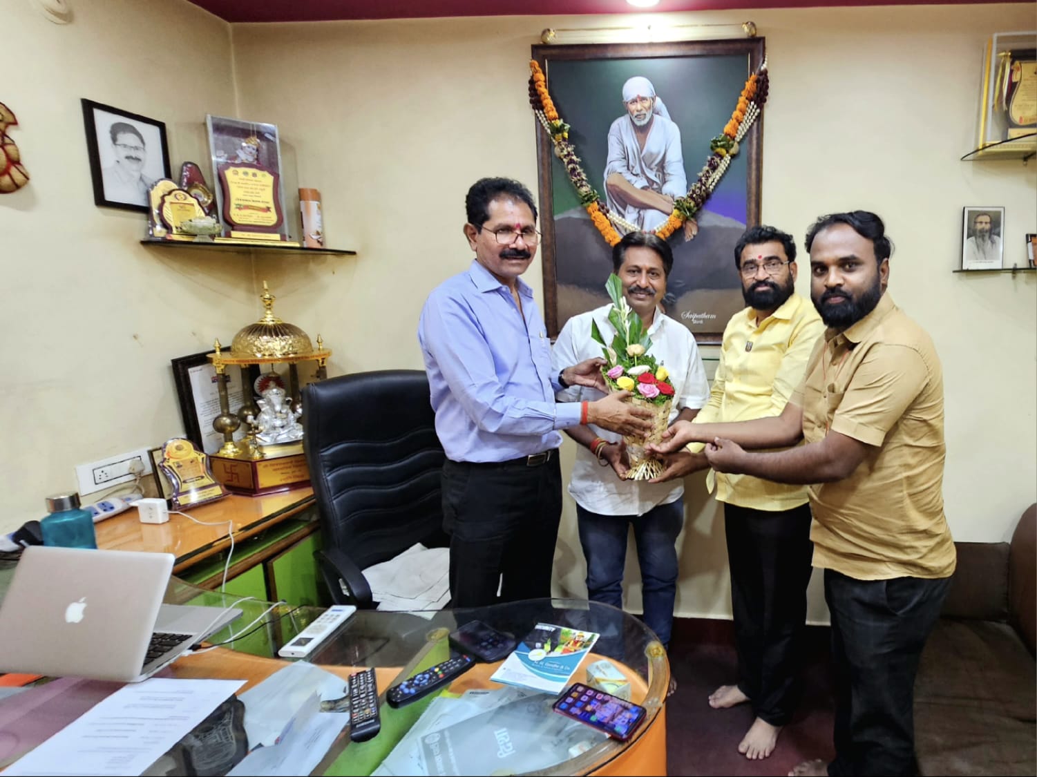 नितीन चिलवंत यांची शासनाच्या पर्यटन व सांस्कृतिक कार्य विभागाच्या सदस्यपदी नियुक्ती ; एकनाथ पवार व अरुण पवार यांच्या हस्ते सत्कार