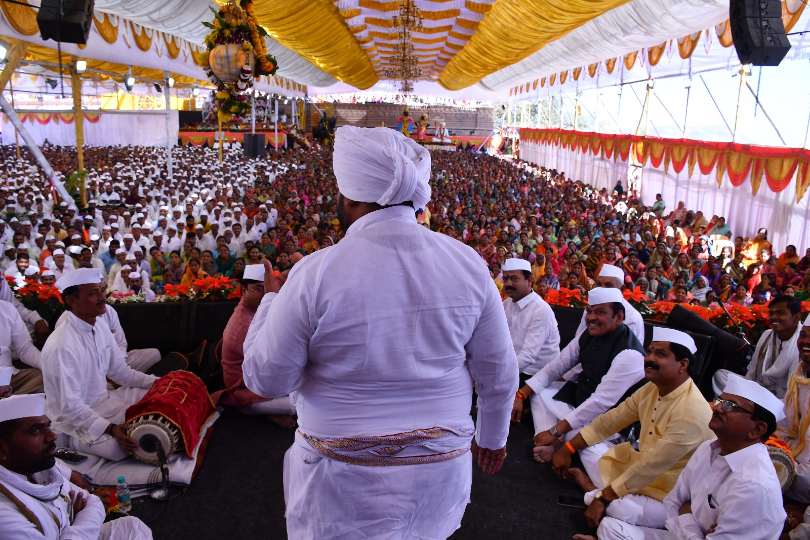 काल्याच्या महाप्रसादाने भंडारा डोंगरावरील अखंड गाथा पारायण सोहळ्याची सांगता