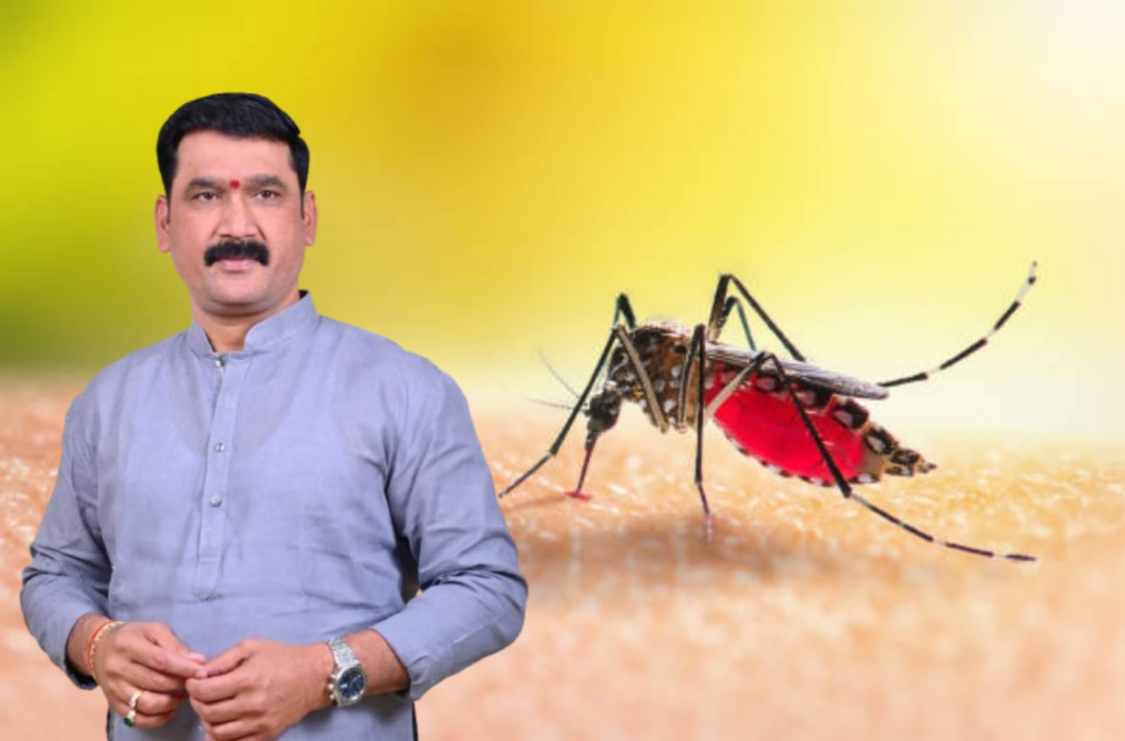 शहरात झपाट्याने वाढणाऱ्या डेंगू आजाराबाबतयोग्य उपयोजना तसेच डेंगूमुक्त शहर करण्यासाठी योग्य उपाययोजना करण्यात यावी - नाना काटे