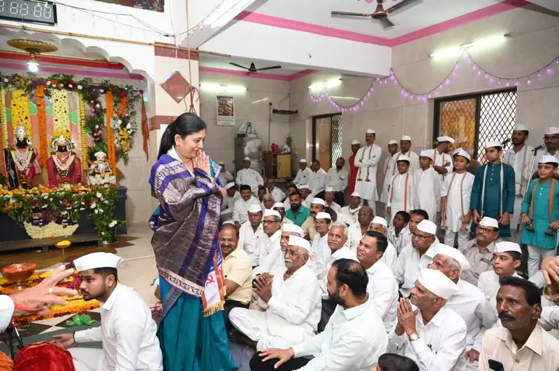 फुगेवाडी काल्याच्या कार्यक्रमात तुतारीचा जयघोष…