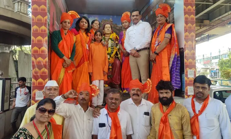 पिंपरी-चिंचवडमध्ये मराठा सेवा संघाच्या ‘जिजाऊ रथयात्रे’ची सांगता