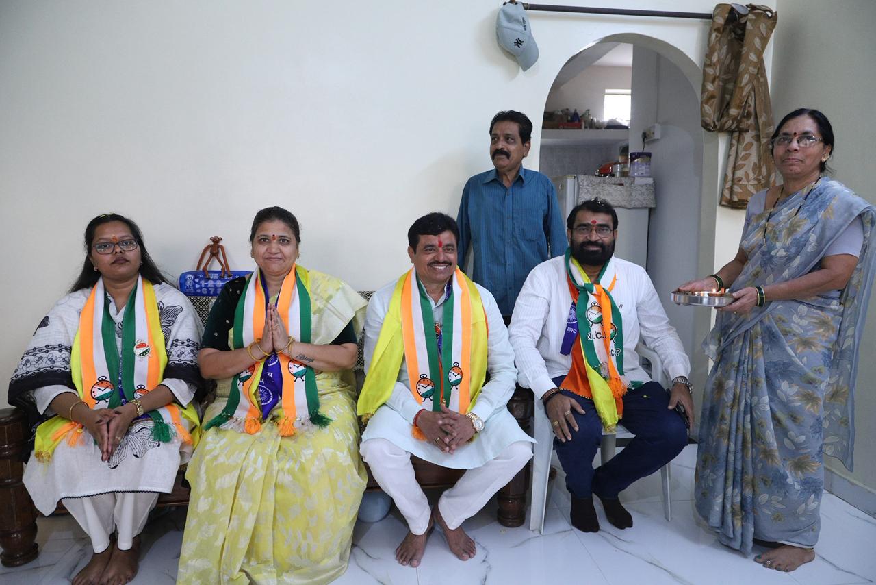 प्रभाग क्र. ३१ चे उमेदवार दिप्ती कांबळे, राजेंद्र जगताप, उमा पाडुळे व अरुण पवार यांना वाढता पाठिंबा