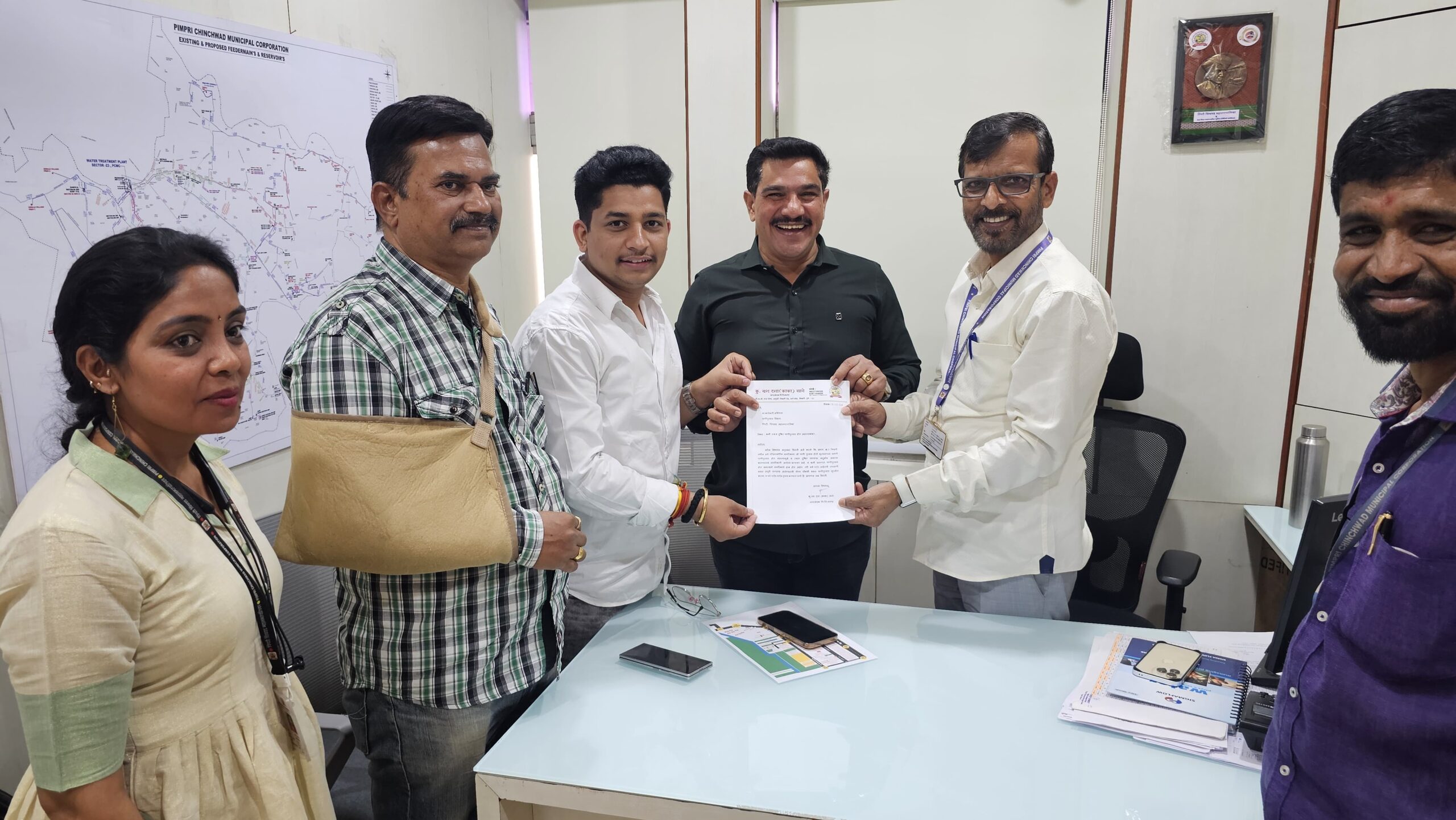 चिंचवड परिसरात कमी दाबाने व दूषित पाणीपुरवठ्याची तक्रार; तात्काळ चौकशी व दुरुस्तीची नगरसेवक यश साने यांची मागणी