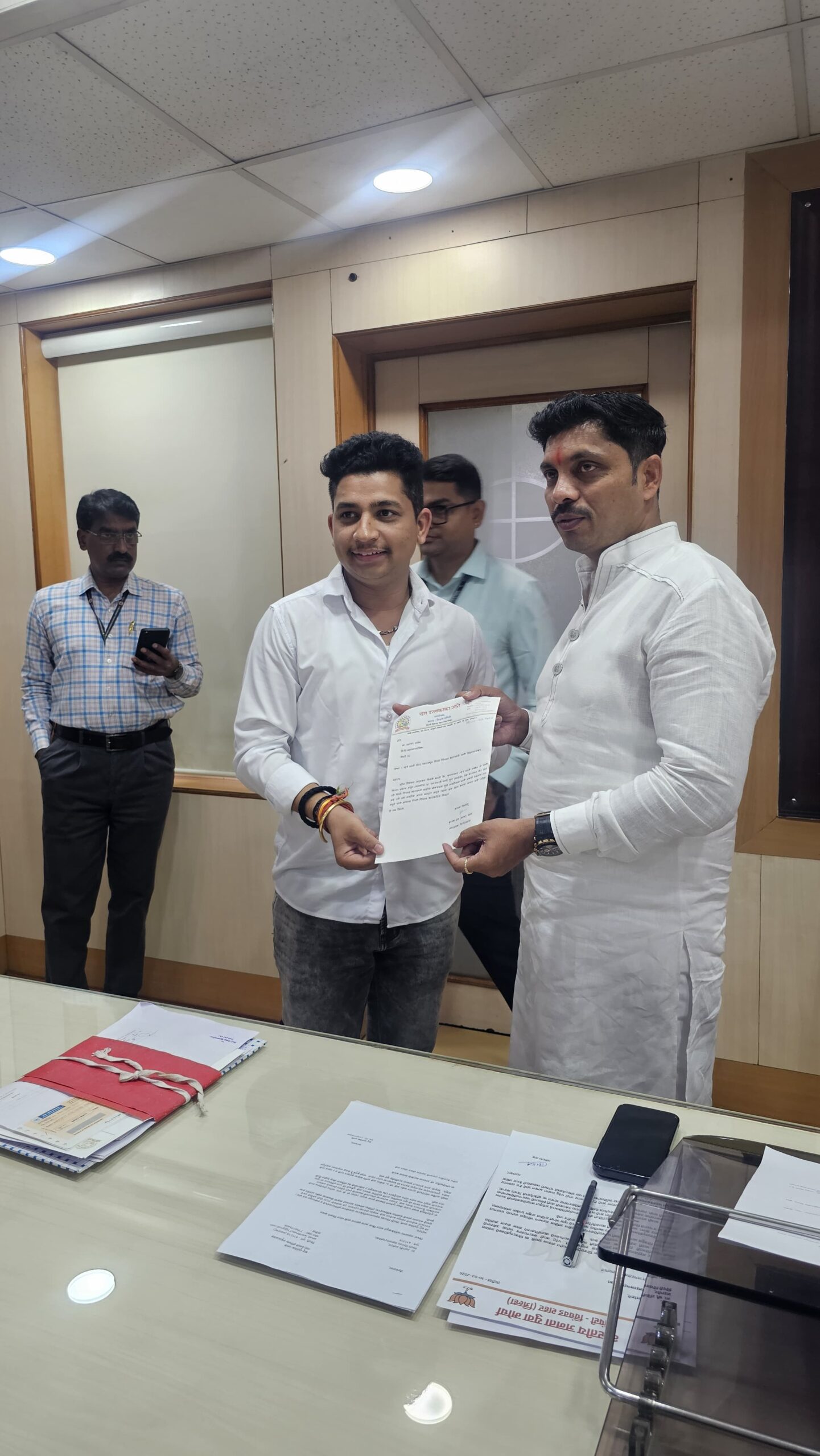 मेहेत्रे वस्ती वॉटर प्लांटचे पाणी पिंपरी-चिंचवड शहराला द्यावे; नगरसेवक यश साने यांची मागणी