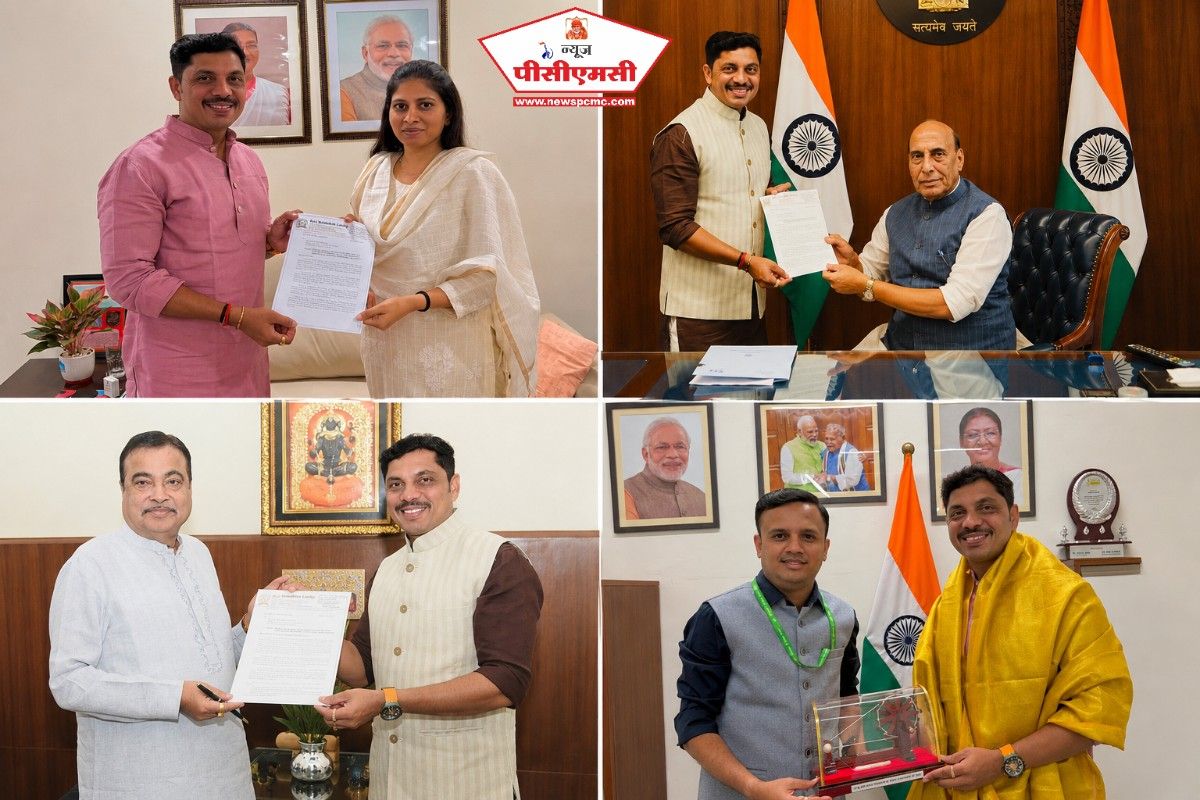 महापौरांचा ‘दिल्ली दौरा’ की ‘भोसरीतील भविष्यातील राजकीय समीकरणांची नवी सुरुवात’?..